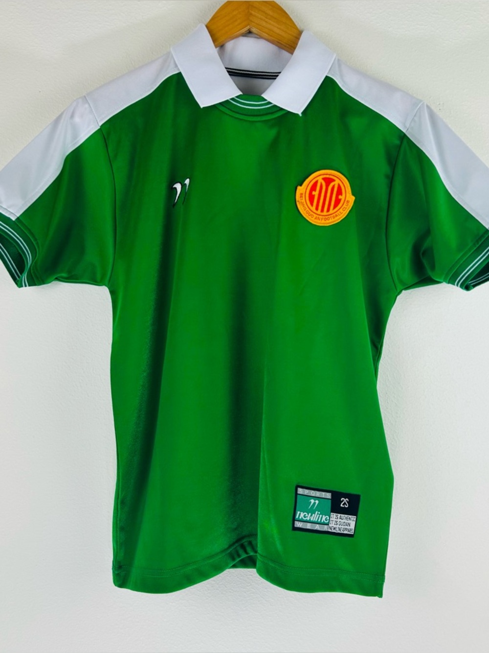 Vtg Newline Sportswear Women’s Beijing Guoan F.C. Jersey Size 2S (US XXS)